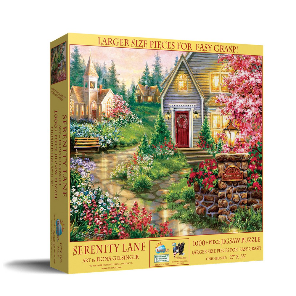 Sunsout - Serenity Lane 1000 Piece Puzzle