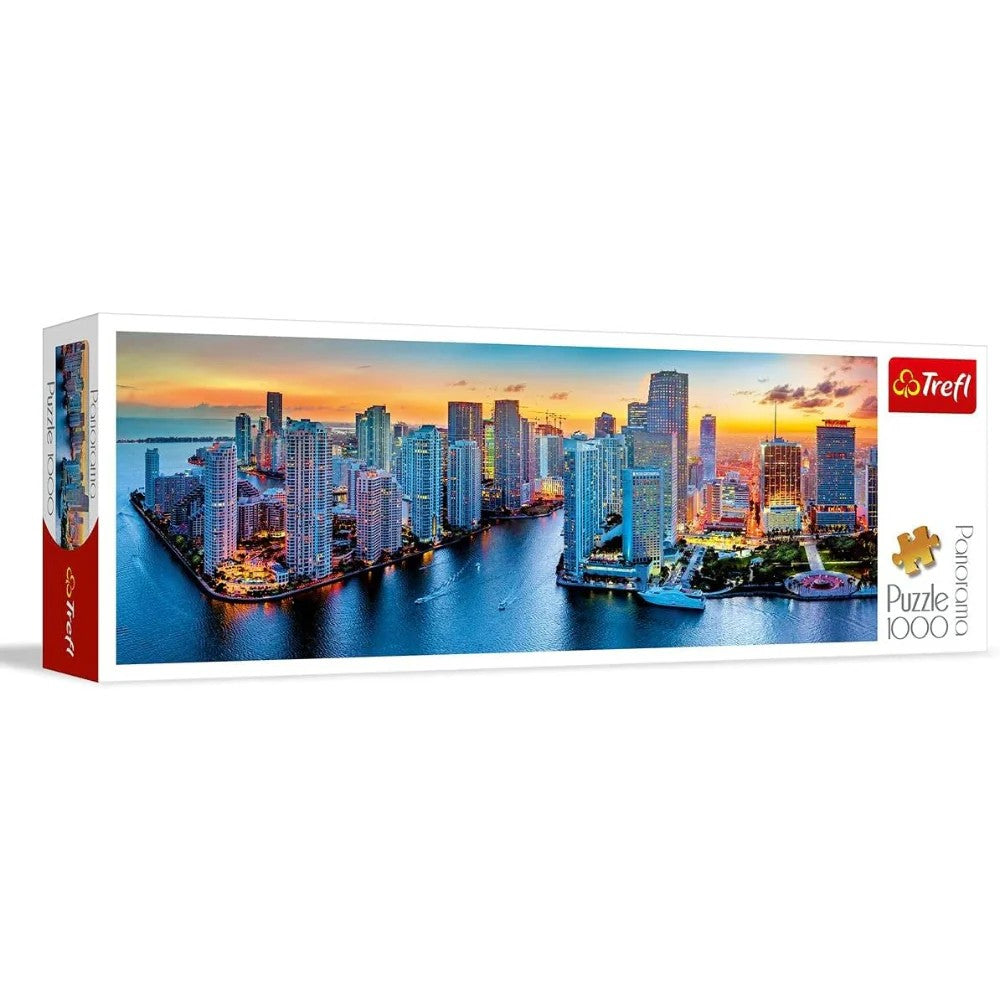 Panorama - Miami After Dk 1000 Piece Puzzle