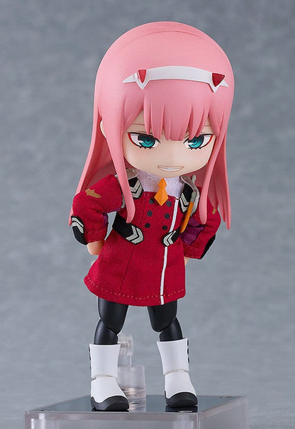Nendoroid 169 Zero Two Darling in the Franxx figure in red and white military uniform
