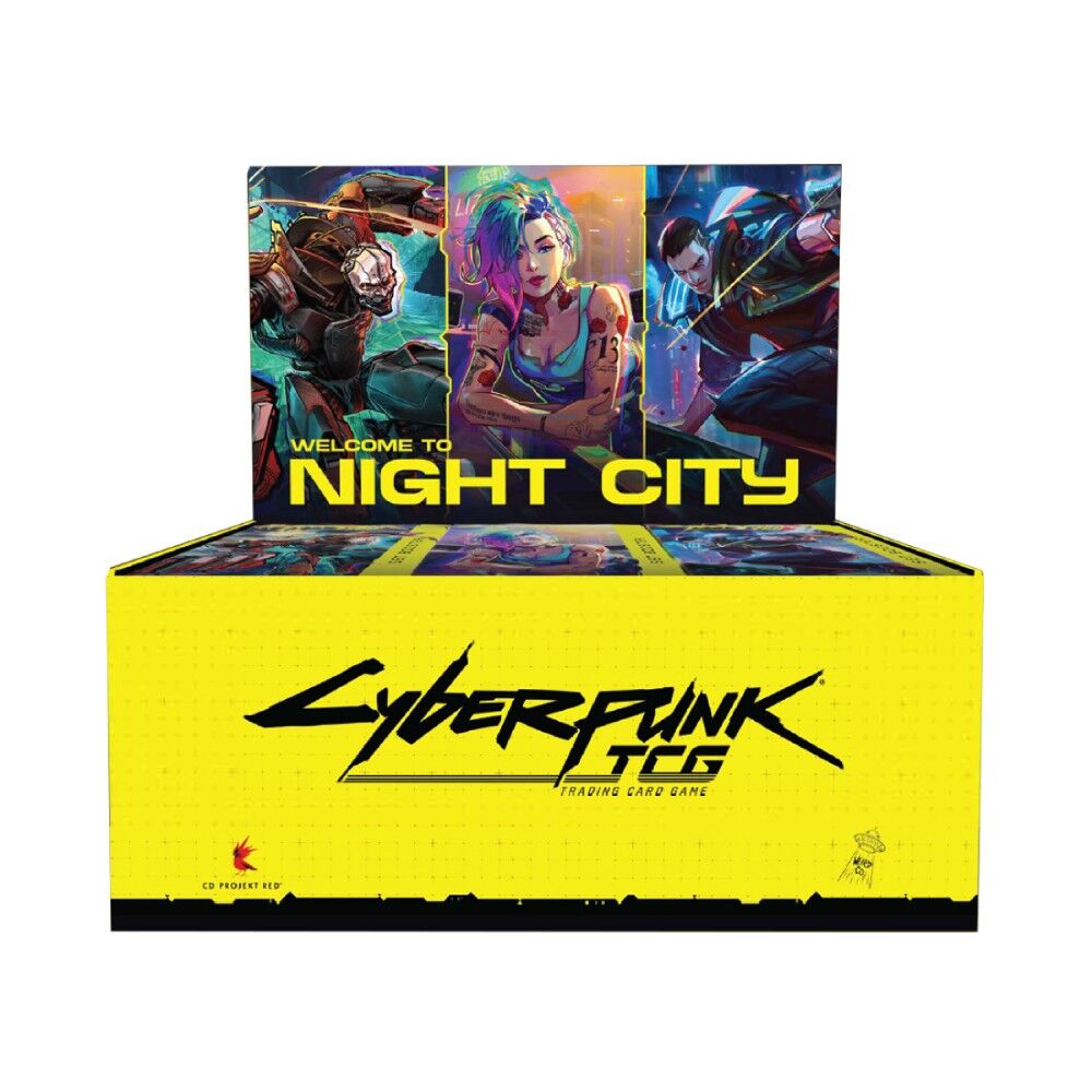 Cyberpunk TCG: Welcome to Night City Booster Box (Preorder)