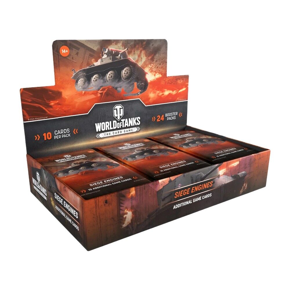 World of Tanks: The Card Game - Siege Engines Wave 3 - Booster Box (Preorder)