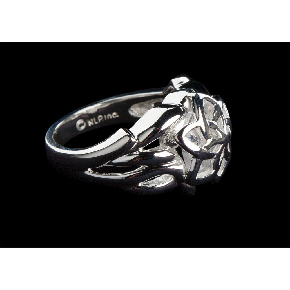 WETA - The Lord of the Rings Trilogy - The Ring of Galadriel - Sterling Silver Size 7.25