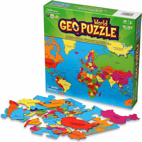 Geopuzzle The World