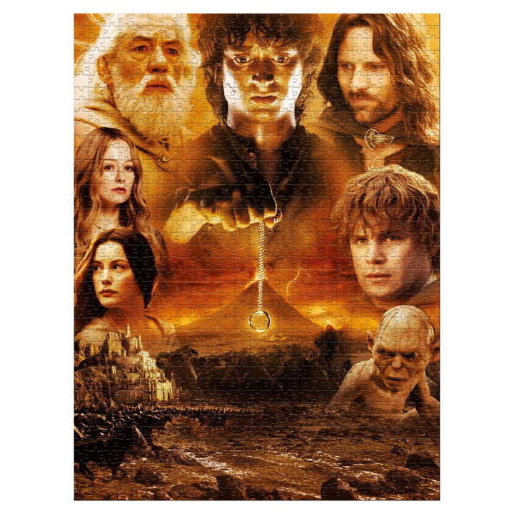 Puzzles: Lord of the Rings - Mount Doom 1000 Piece Jigsaw - Good Games