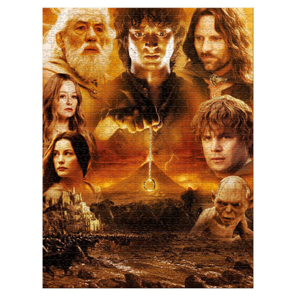 Puzzles: Lord of the Rings - Mount Doom 1000 Piece Jigsaw - Good Games