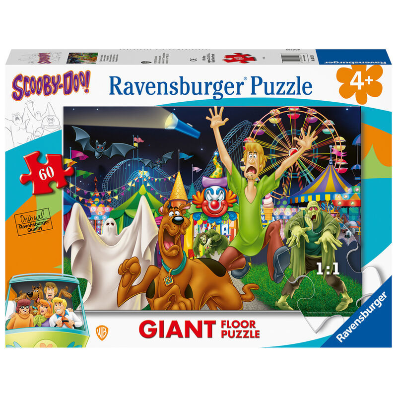 Ravensburger - Scooby Doo Giant Floor Puzzle 60 Piece Jigsaw - Good Games