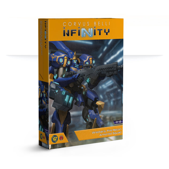 Infinity: O-12: Wreckers, Fire Recon Armored Squad (TAG Pack) - Good Games