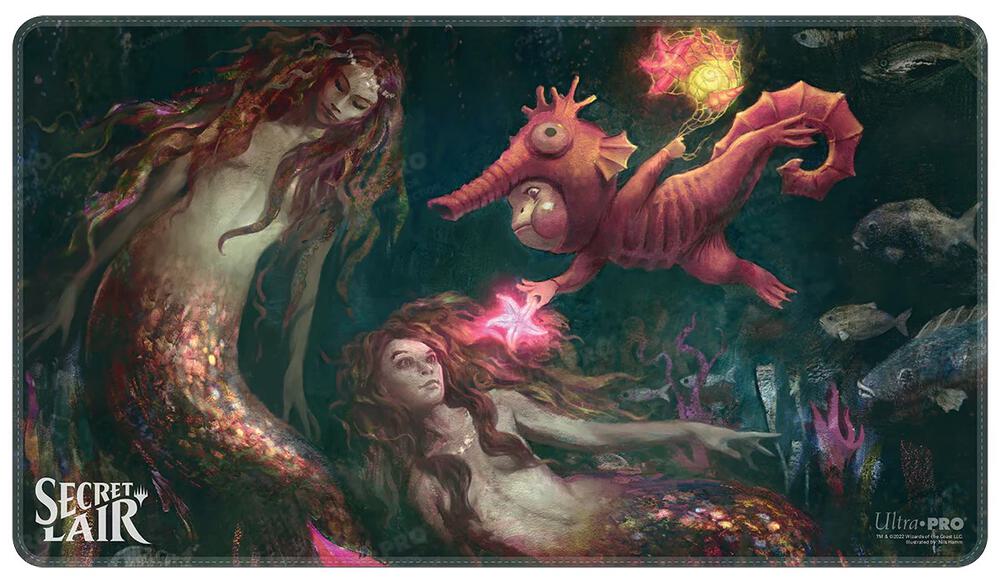 Ultra-Pro: Secret Lair Nils Hamm Artist Series - Deepglow Skate Holofoil Playmat V3 - Good Games