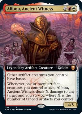 Alibou Ancient Witness Extended Art 334/81 (Commander 2021) 