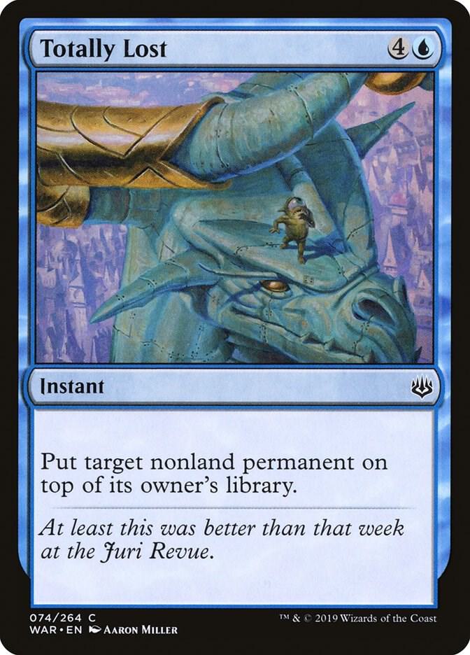 Totally Lost 74/264 (War of the Spark)  - Foil