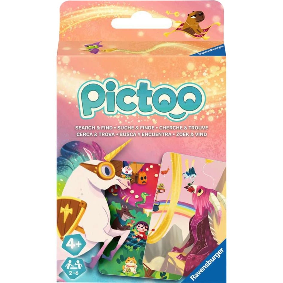 Ravensburger - Pictoo Card Game Fantasy Game packaging box front view