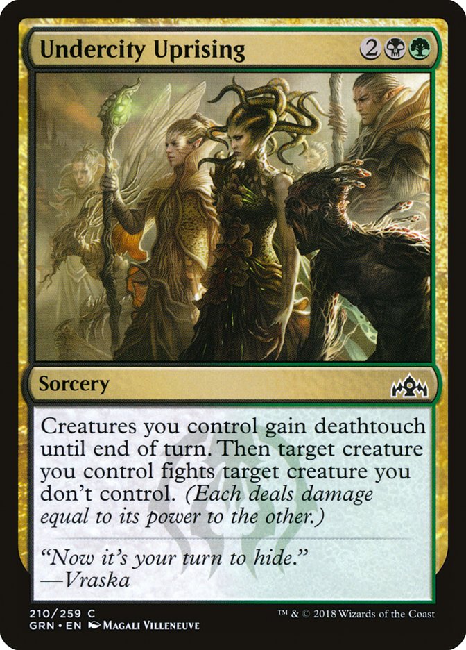 Undercity Uprising 210/259 (Guilds of Ravnica) 