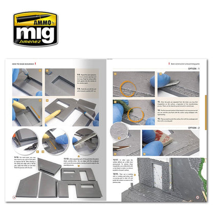 Ammo by MIG - Book - How To Make Buildings – Basic Construction And Painting Guide (Preorder) - Good Games