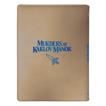 Magic The Gathering - Murders at Karlov Manor 9 Pocket Premium Zippered PRO-Binder Set Symbol - Good Games