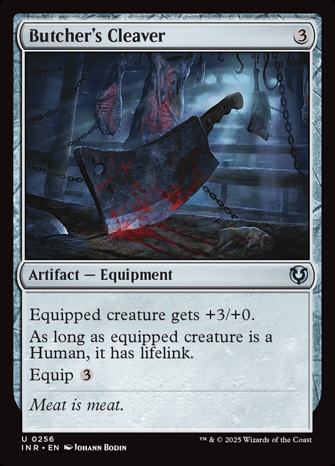Butcher's Cleaver 256/287 (Innistrad Remastered)  - Foil