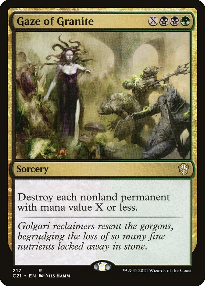 Gaze of Granite 217/81 (Commander 2021) 