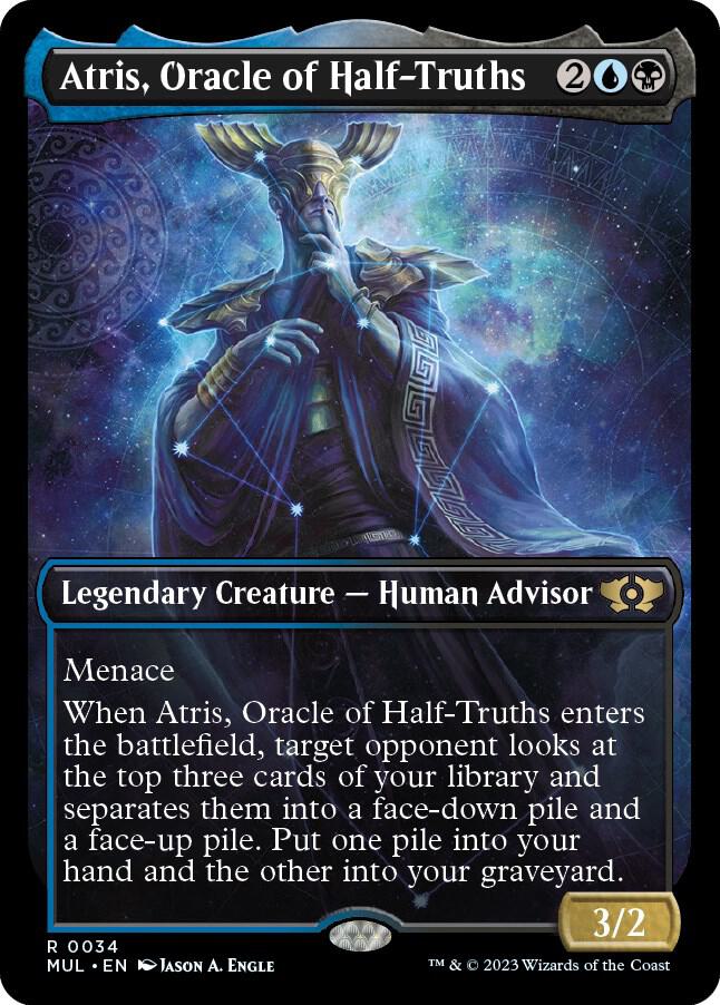 Atris, Oracle of Half-Truths 34/65 (March of the Machine: Multiverse Legends)  - Showcase