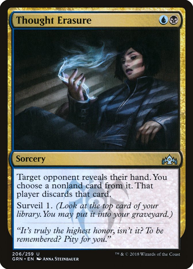 Thought Erasure 206/259 (Guilds of Ravnica) 