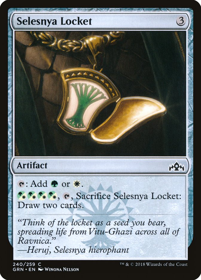 Selesnya Locket 240/259 (Guilds of Ravnica) 