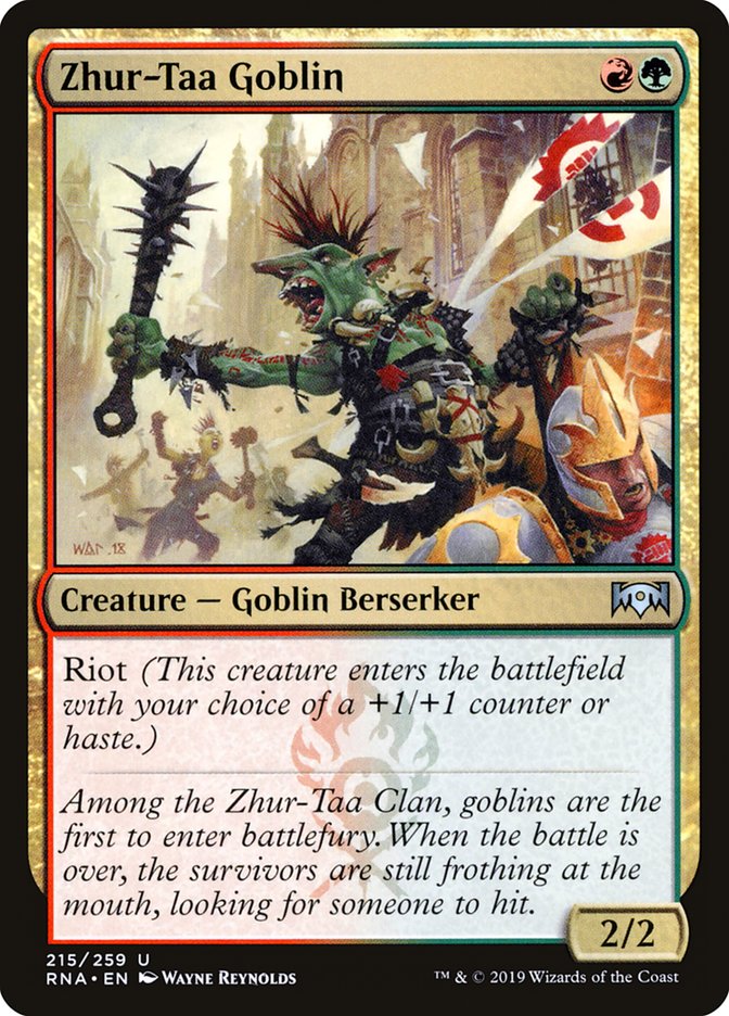 Zhur-Taa Goblin 215/259 (Ravnica Allegiance) 