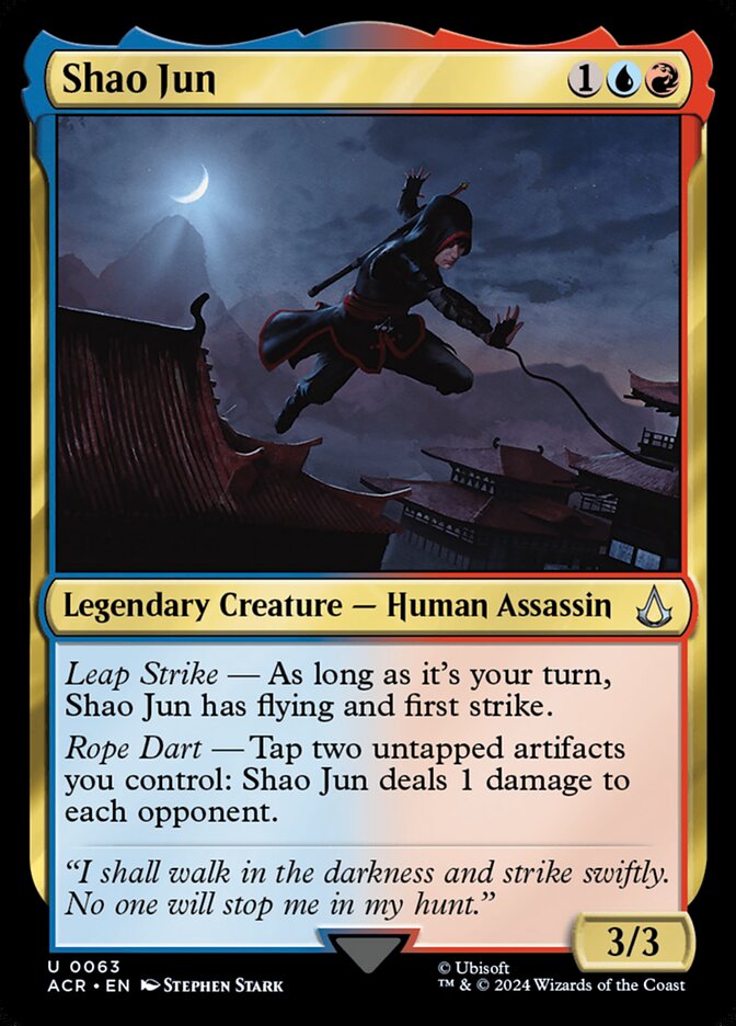Shao Jun 63/110 (Universes Beyond: Assassin's Creed)  - Foil