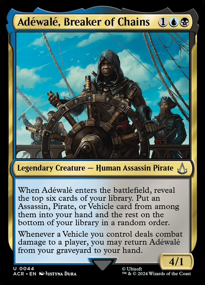 Adéwalé, Breaker of Chains 44 (Universes Beyond: Assassin's Creed)  - Foil