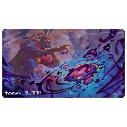UltraPro UP38767 Magic the Gathering - FINAL FANTASY Black Stitched Playmat Premium