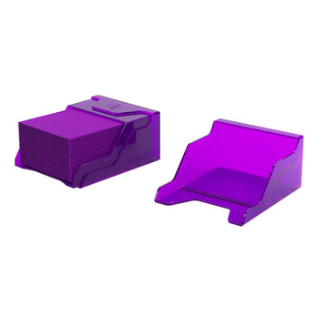 Gamegenic - Bastion Deck Box 50+ Purple - Good Games