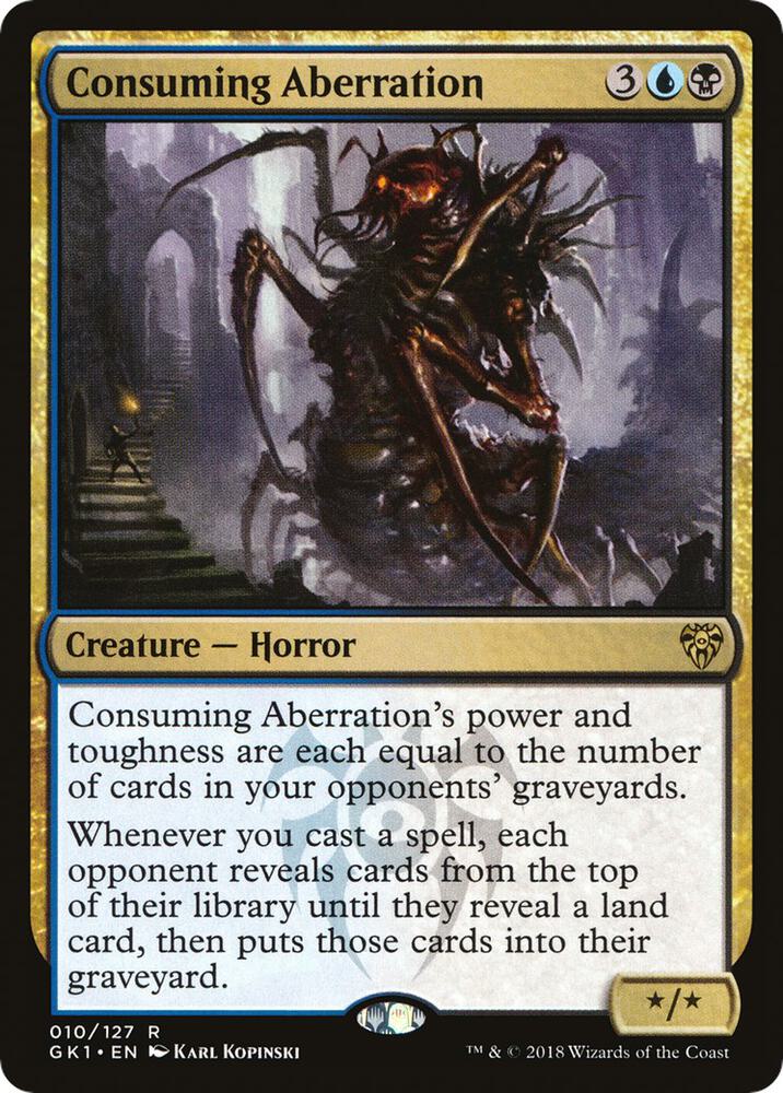Consuming Aberration 10/127 (Guilds of Ravnica: Guild Kits) 