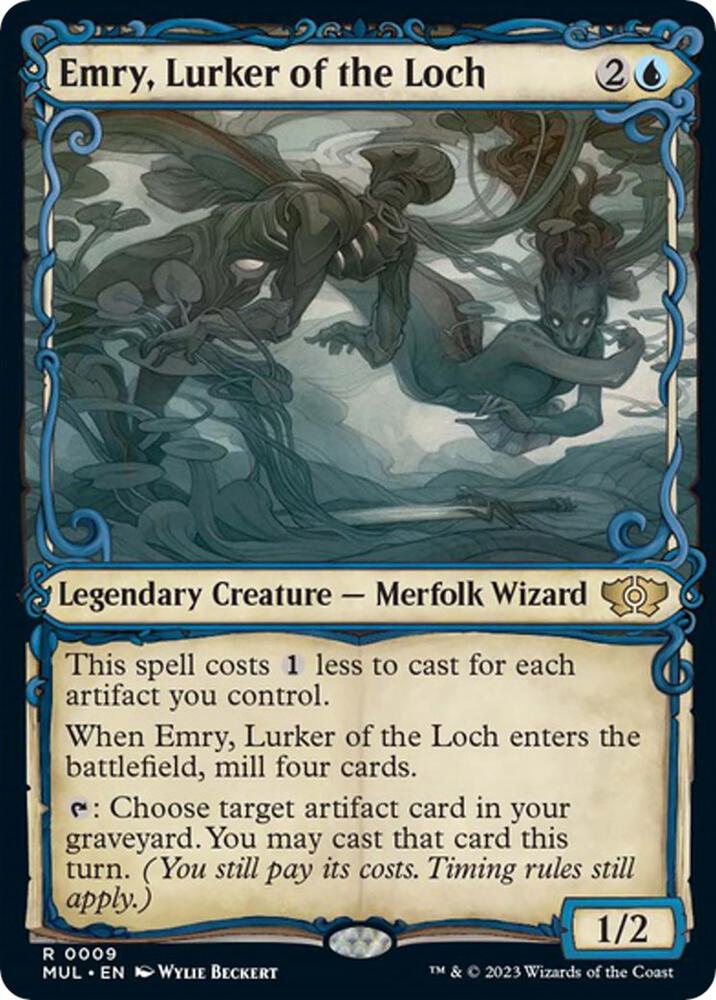 Emry Lurker of the Loch 9 (March of the Machine: Multiverse Legends)  - Showcase