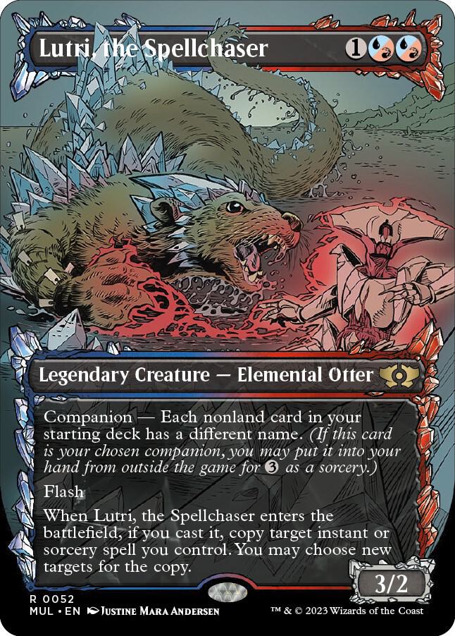 Lutri, the Spellchaser 52/65 (March of the Machine: Multiverse Legends)  - Borderless Foil