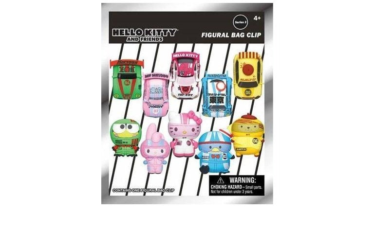 Hello Kitty - 3D PVC Bag Clips Series 3 Blind Bag