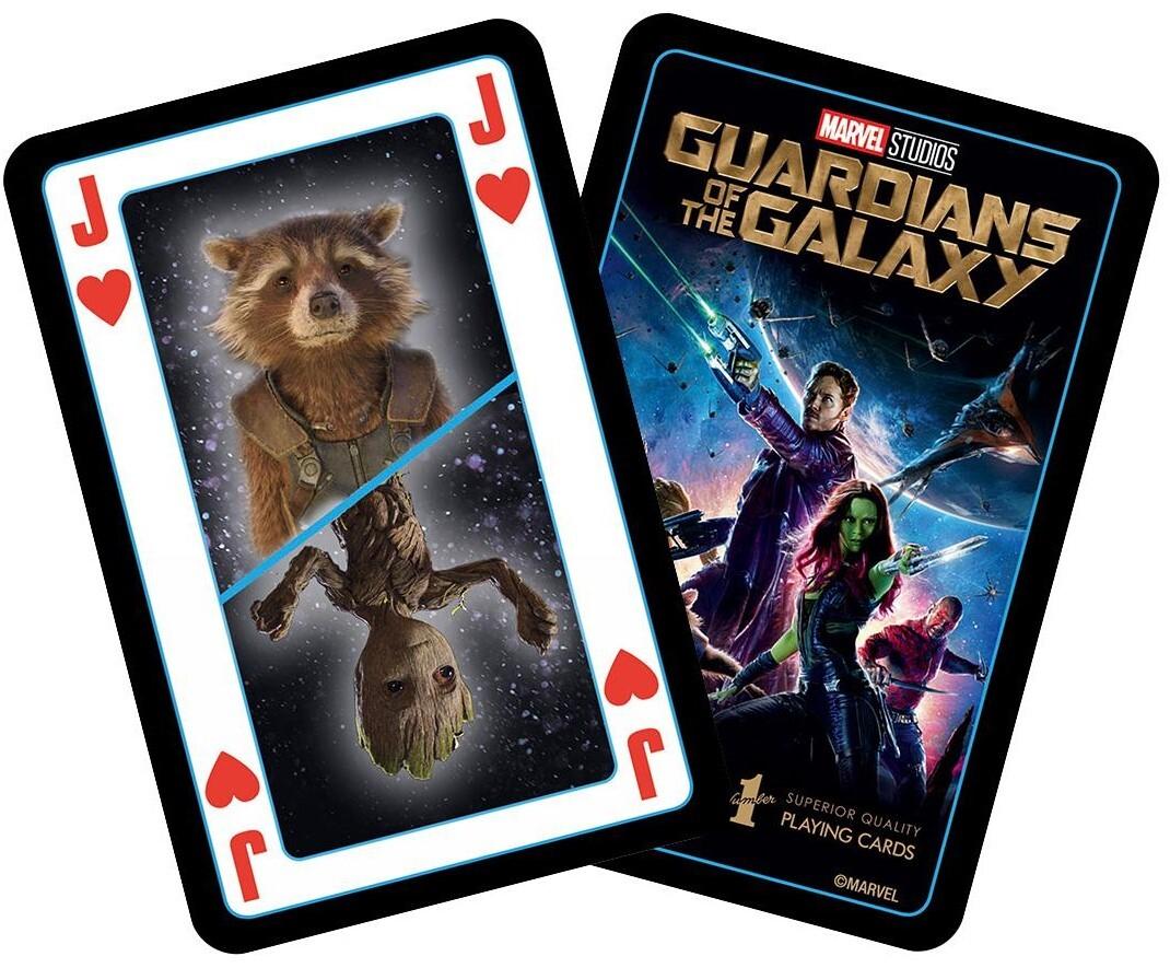 Winning Moves Guardians of the Galaxy Waddingtons Number 1 Playing Cards - Good Games