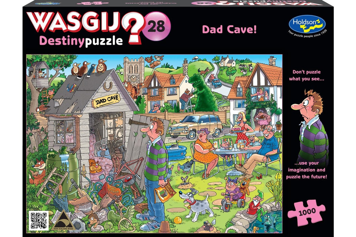 Wasgij? Destiny 28 - Dad Cave 1000 Piece Jigsaw - Good Games