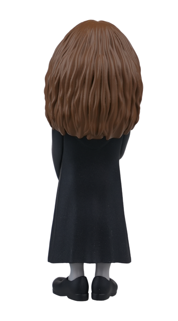 Back view of Minix Hermione Granger figure with hair sculpt