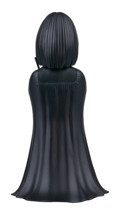 Back view of Minix Severus Snape showing hair and cloak