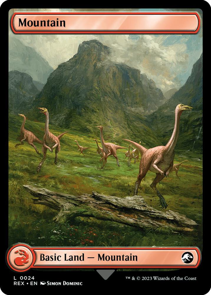 Mountain 24/26 (Universes Beyond: Jurassic World Collection)  - Full Art Foil