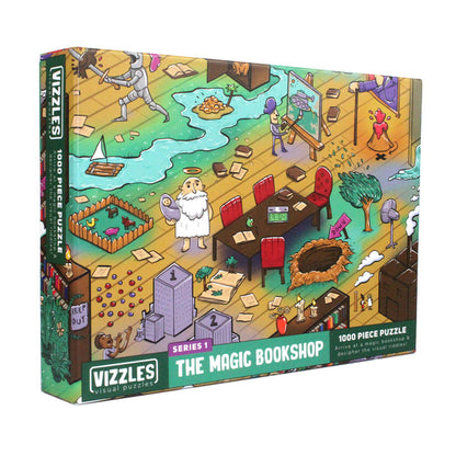 Vizzles The Magic Bookshop Puzzle 1000 Piece Jigsaw - Good Games