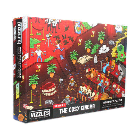 Vizzles The Cosy Cinema Puzzle 1000 Piece Jigsaw - Good Games