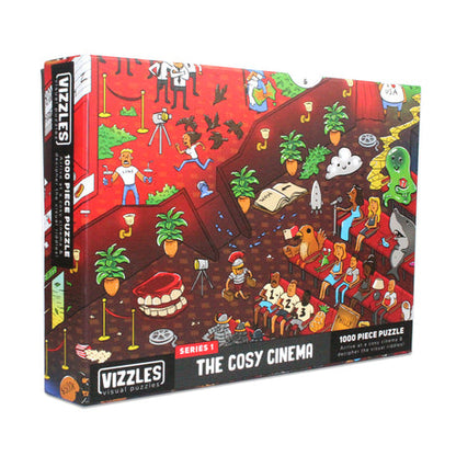 Vizzles The Cosy Cinema Puzzle 1000 Piece Jigsaw - Good Games