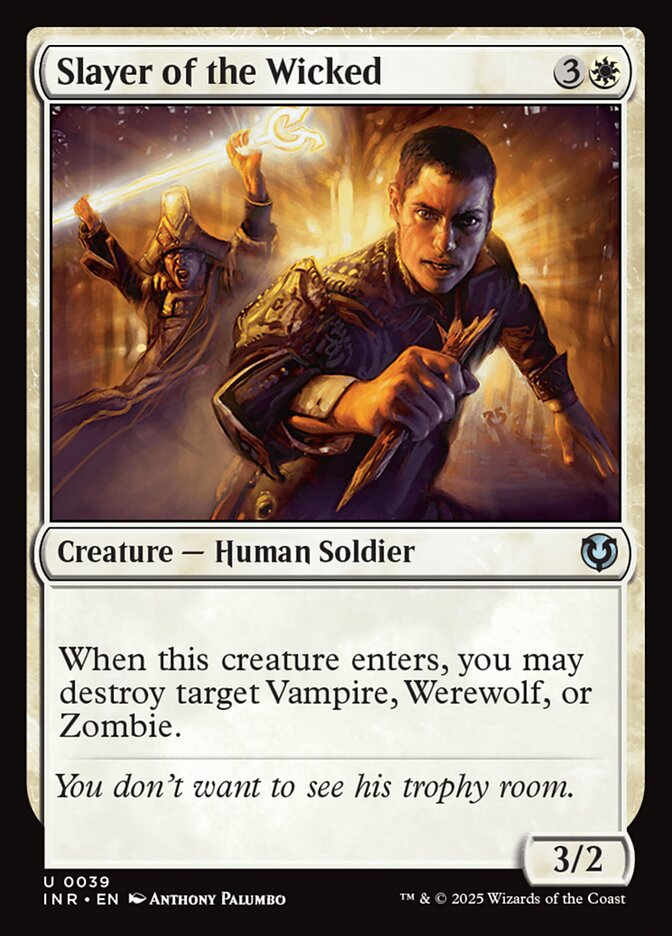 Slayer of the Wicked 39/287 (Innistrad Remastered)  - Foil