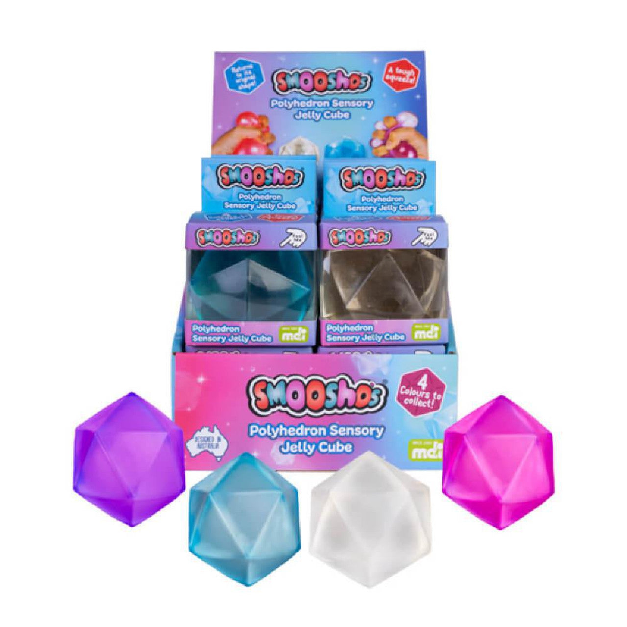 Smooshos Jelly Cube Polyhedron - Good Games