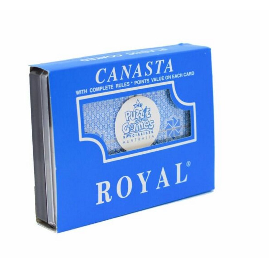 Playing Cards Royal Canasta (Blue Box) - Good Games