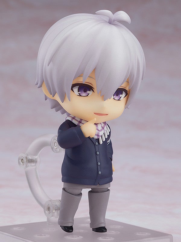 Sogo Osaka with serious face holding a megaphone