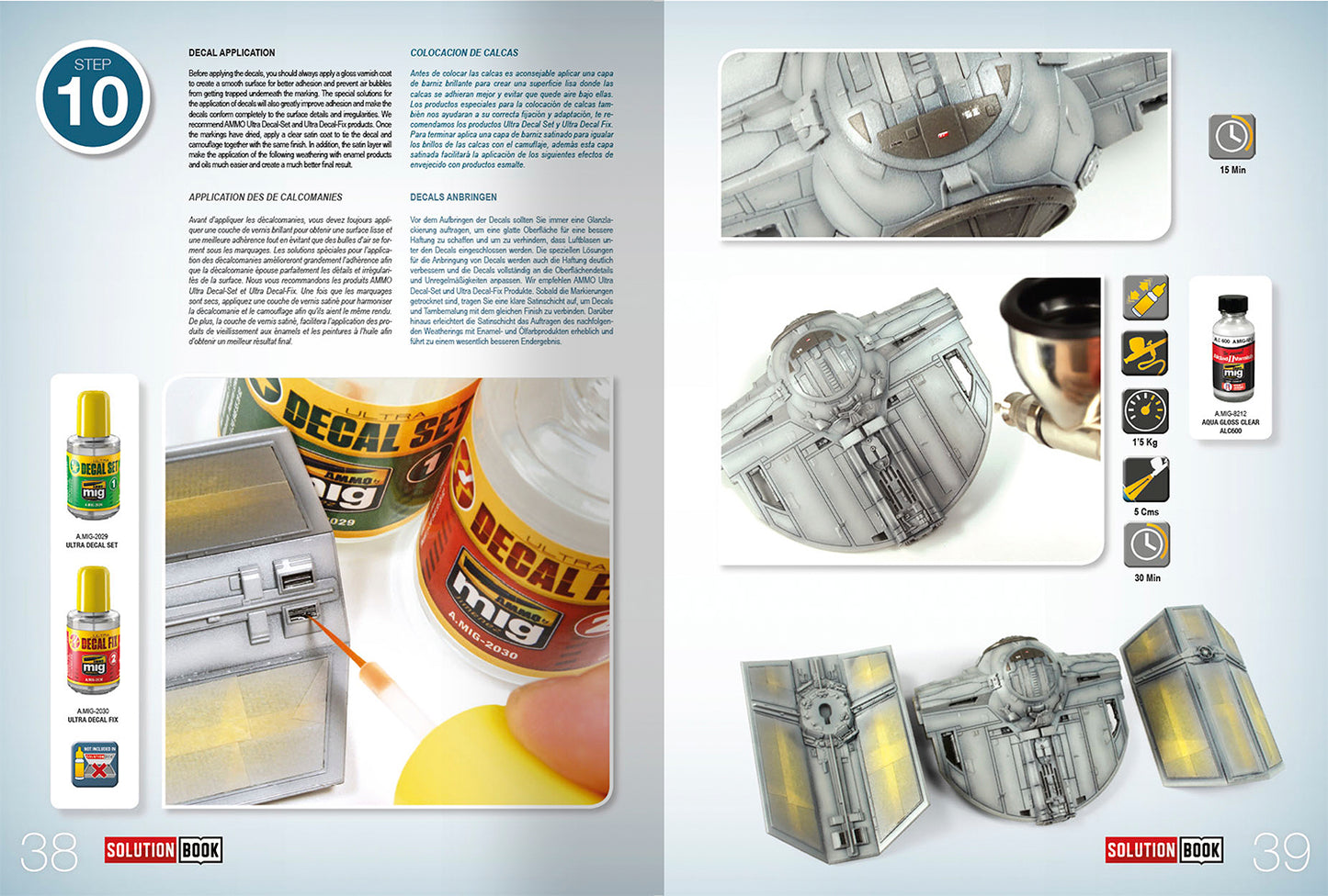 Ammo by MIG - Book - How To Paint Imperial Galactic Fighters Solution Book 05 - Good Games