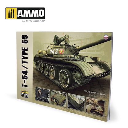Ammo by MIG - Book - T-54/Type 59 – Visual Modelers Guide (Preorder) - Good Games