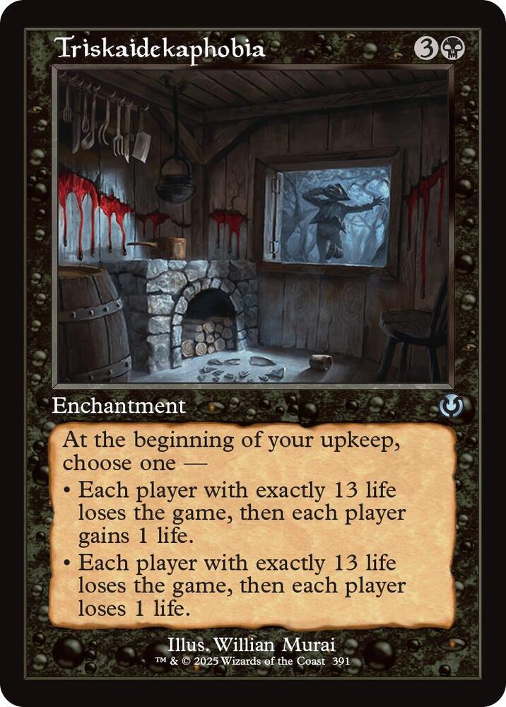 Triskaidekaphobia 391/287 (Innistrad Remastered)  - Retro
