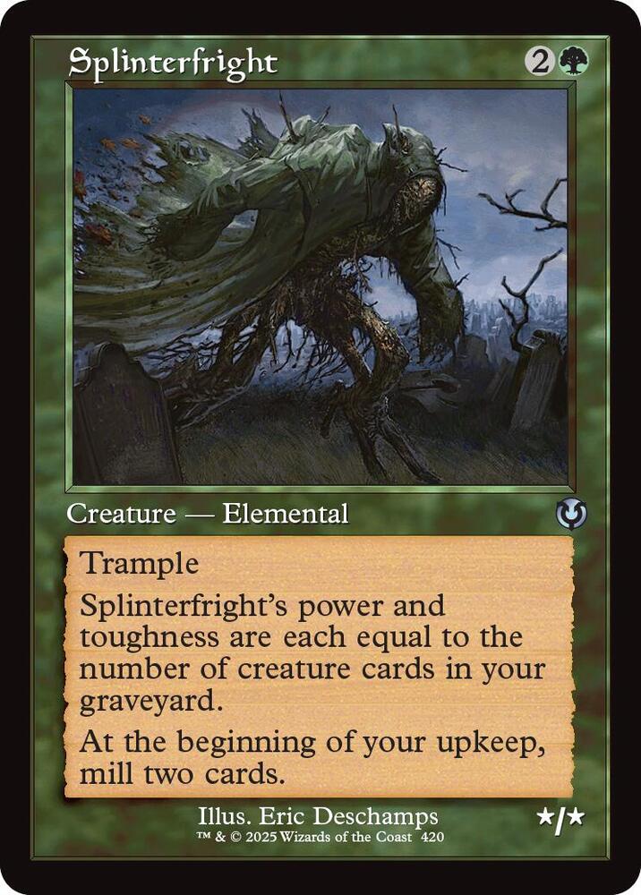 Splinterfright 420/287 (Innistrad Remastered)  - Retro