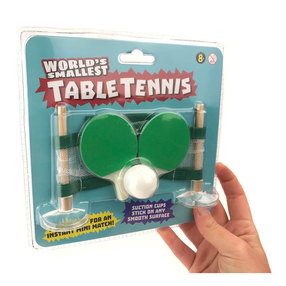 Worlds Smallest Table Tennis - Good Games