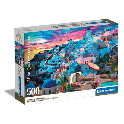 Clementoni - Greece View 500 Piece Jigsaw - Good Games